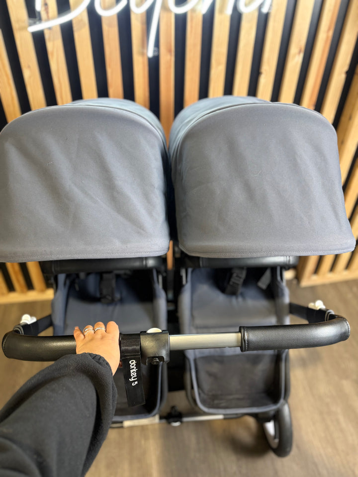 PRE LOVED Bugaboo Donkey5 Twin Bundle - Stormy Blue