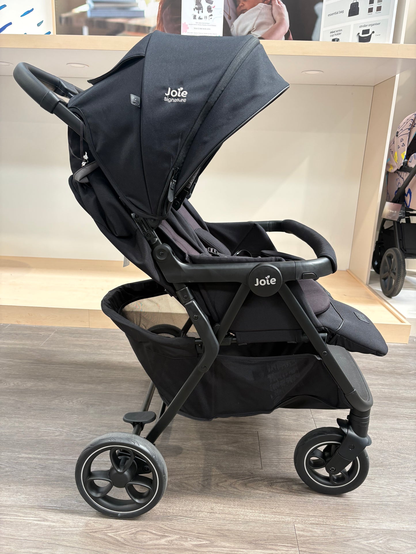 EX DISPLAY Joie Signature Estrella Twin Pushchair - Eclipse