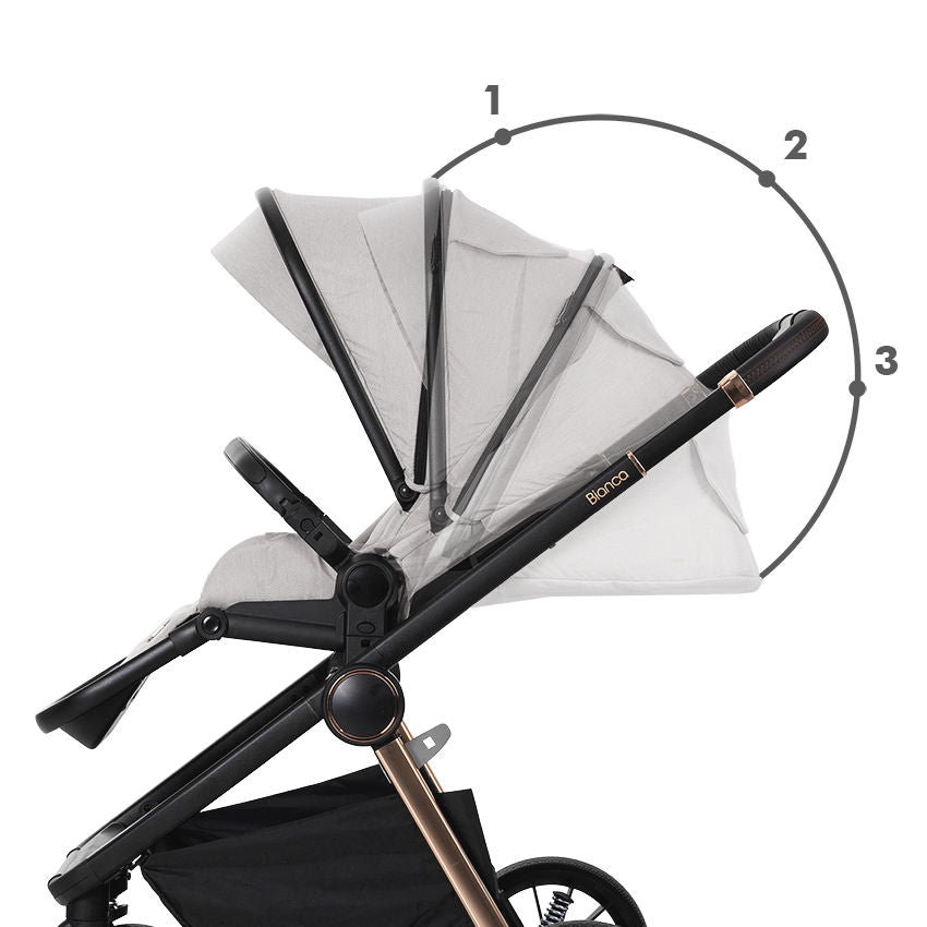 Lorelli Bianca 3 in 1 Travel System – Warm Beige