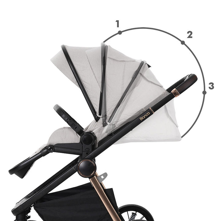 Lorelli Bianca 3 in 1 Travel System – Warm Beige