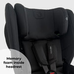 My Babiie MBCS80 Foldable Toddler to Booster R129 Car Seat with Isofix - Black