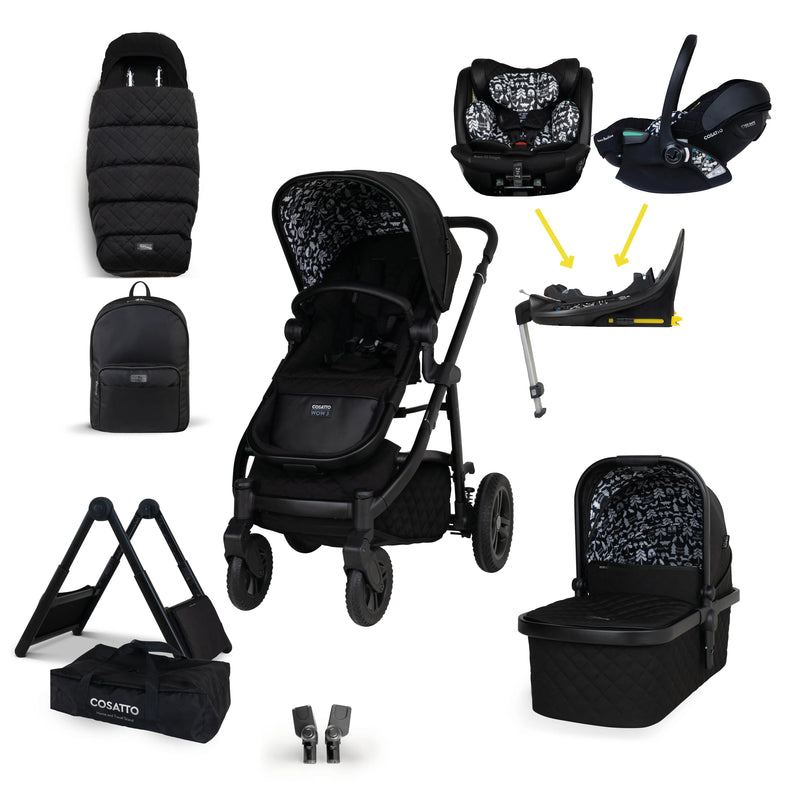 Cosatto Wow 3 Summer Value Bundle - Silhouette