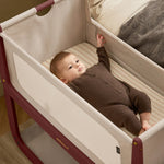 SnuzPod5 Bedside Crib - Rouge
