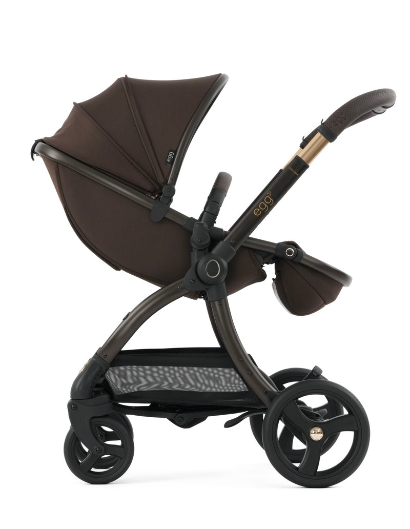 egg3 Luxury Shell Travel System Bundle - AINR Exclusive Turkish Coffee
