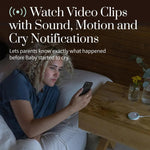 Owlet Cam 2 Video Baby Monitor - White