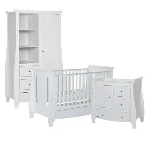 Tutti Bambini Katie 3 Piece Nursery Room Set – White