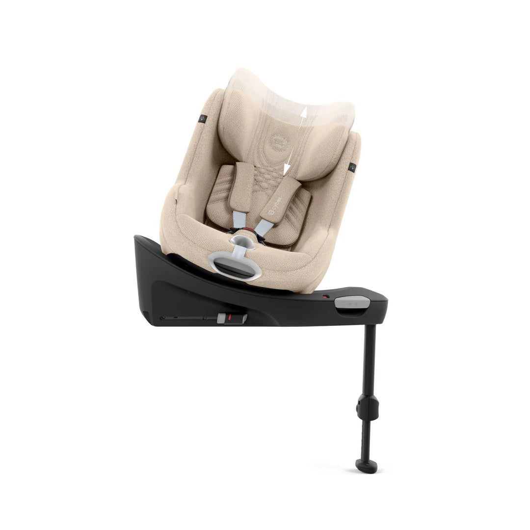 Cybex Sirona Ti i-Size Plus Car Seat - Cozy Beige