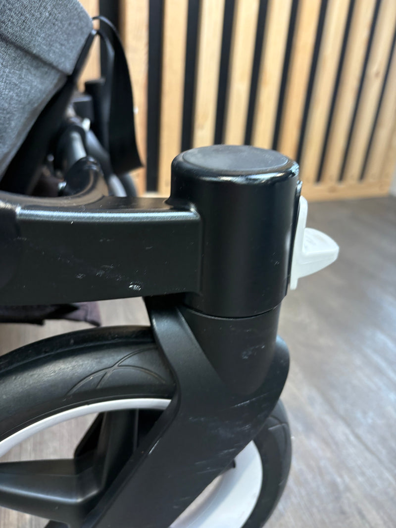 PRE LOVED Bugaboo Donkey3 Double Pushchair Bundle - Grey Melange/Midnight Black