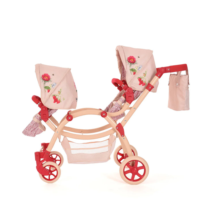 Roma RHS Twins Dolls Pram - Flora