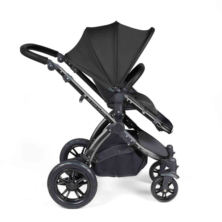 Ickle Bubba Stomp Luxe 12 Piece Travel System Inc I-Size Nimbus Spin Car Seat + Isofix Base