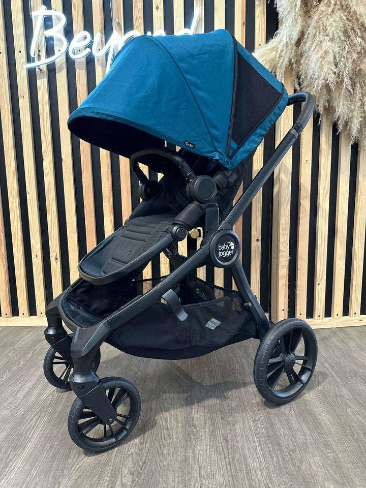 EX DISPLAY Baby Jogger City Sights Deep Teal Stroller Bundle