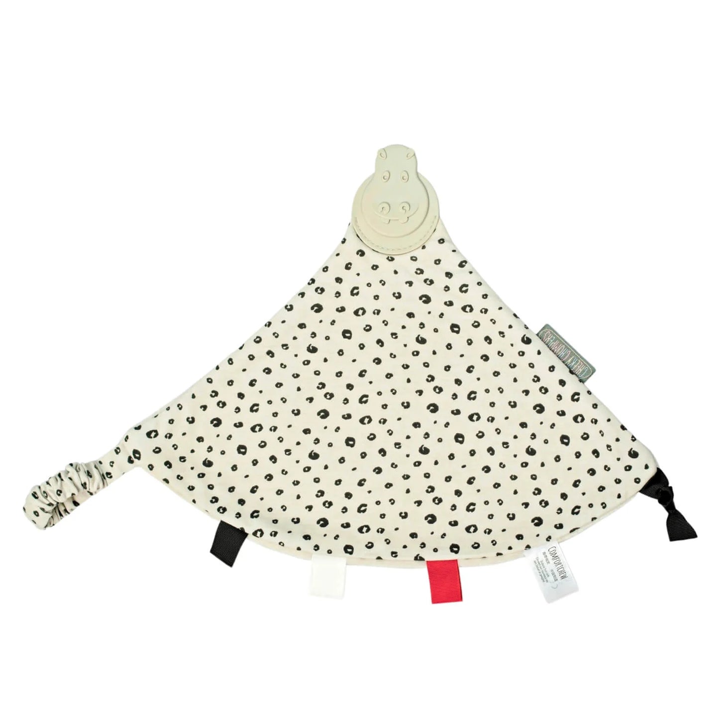 Cheeky Chompers Comfortchew Baby Comforter With Teether - Leopard Spot