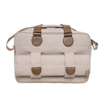 My Babiie Deluxe Changing Bag - Oatmeal Herringbone