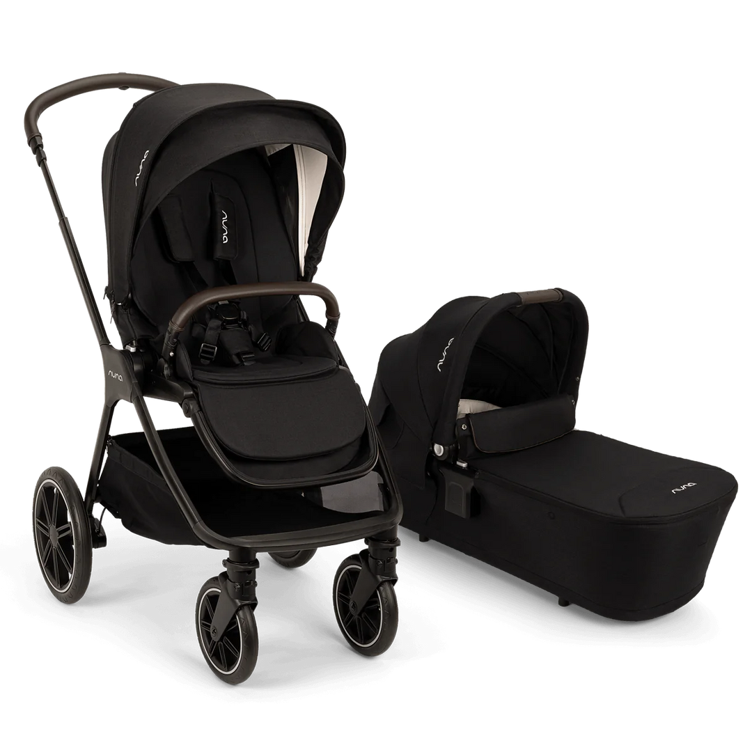 Nuna Triv LX 2in1 Pushchair + Carrycot Bundle - Caviar