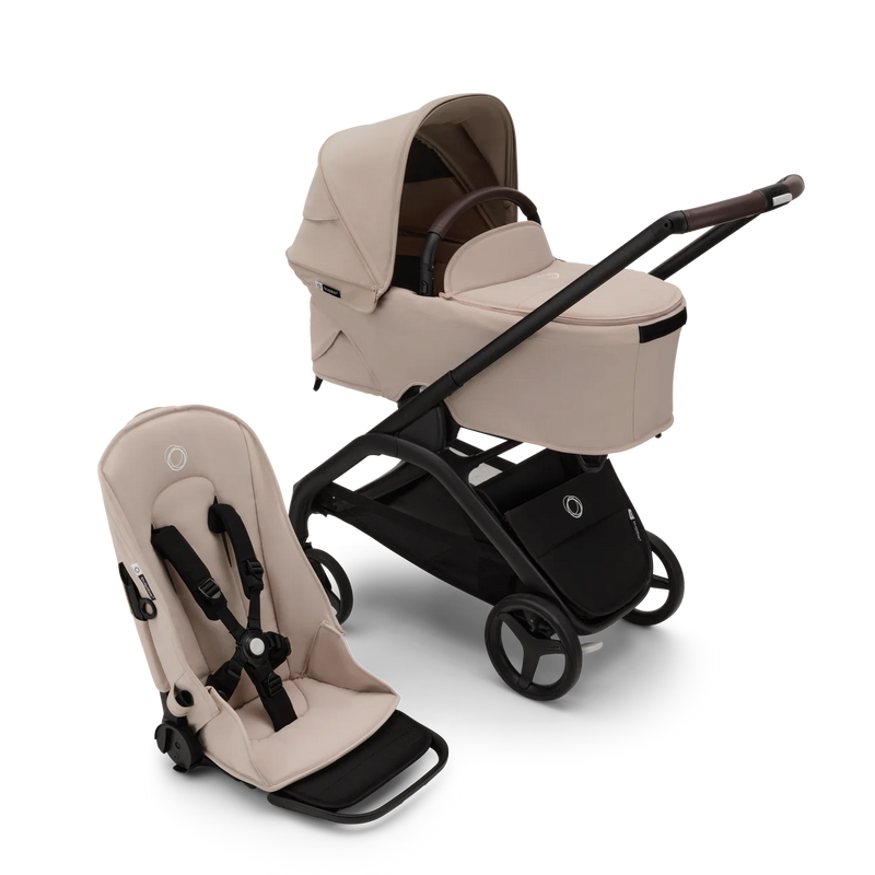 Bugaboo Dragonfly Essential Bundle - Desert Taupe