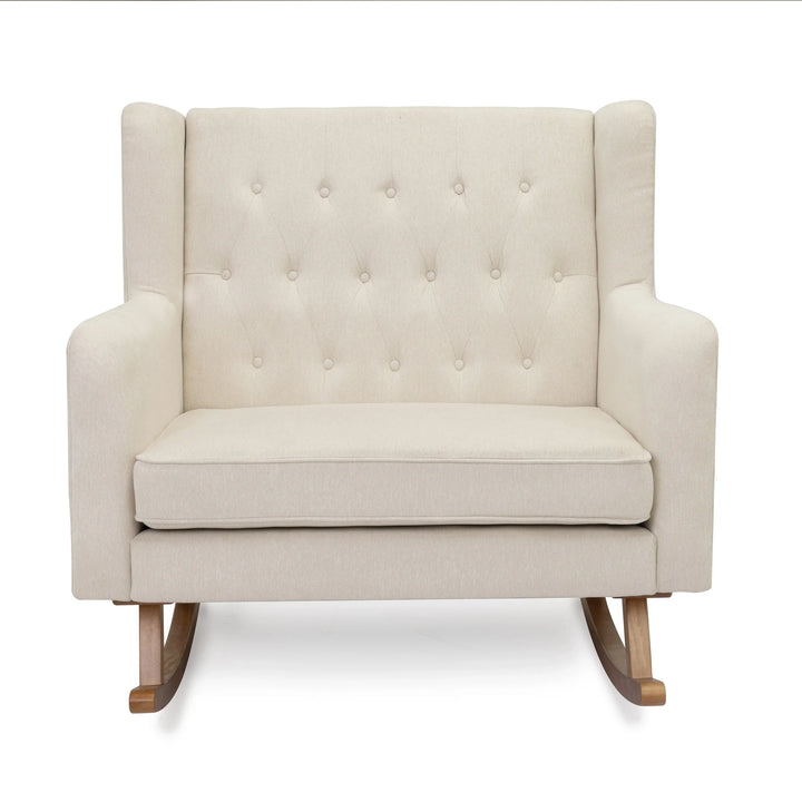 Babymore Lux Snuggle Rocking Chair – Ivory