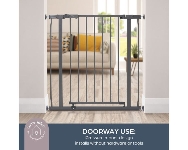Dreambaby Ava Security Gate - Charcoal