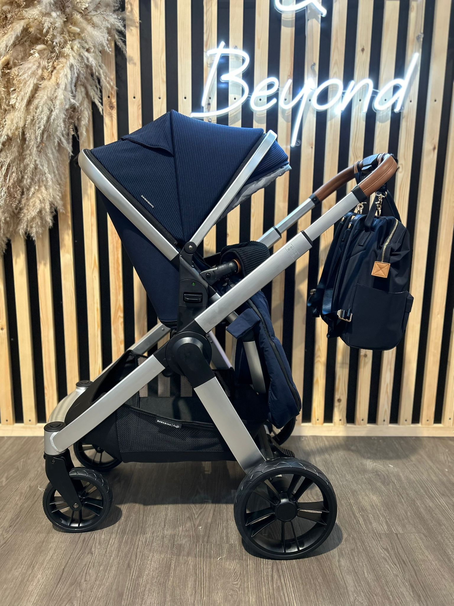 PRE LOVED Bababing Raffi Pram Pushchair Navy