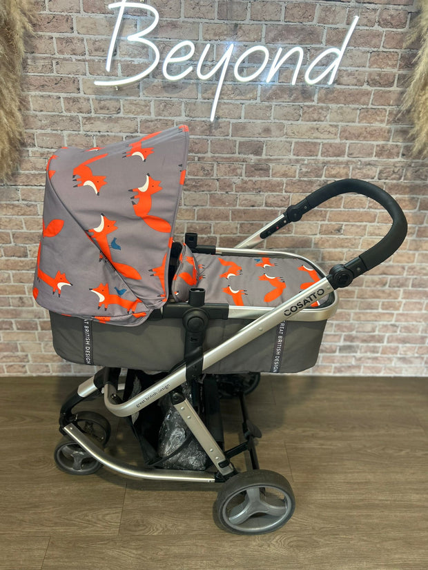 PRE LOVED Giggle Mix Travel System - Mister Fox