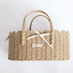 Ralphie Bear Scallop Edge Nappy Caddy Basket