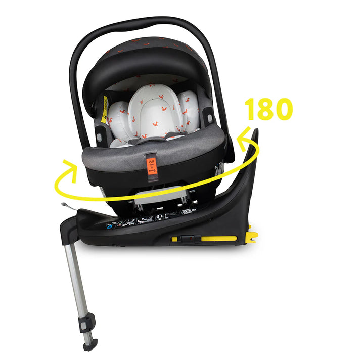 Cosatto Wow 3 Rotating Everything Travel System Bundle - Foxling