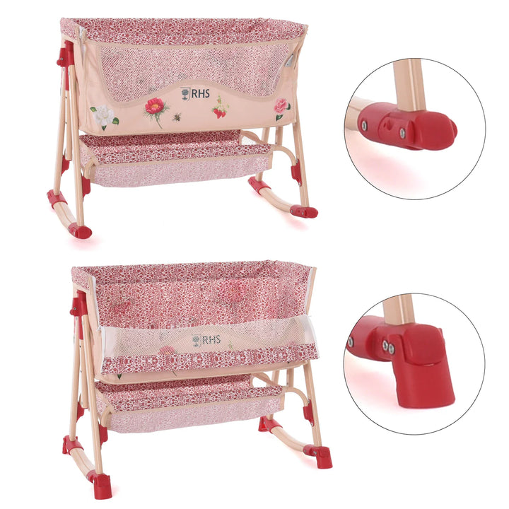 Roma RHS Flora Dolls Bedside Crib - Flora