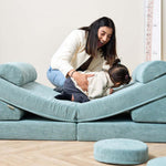 Tutti Bambini Playrama Montessori Kids Play Sofa - Ocean Stone