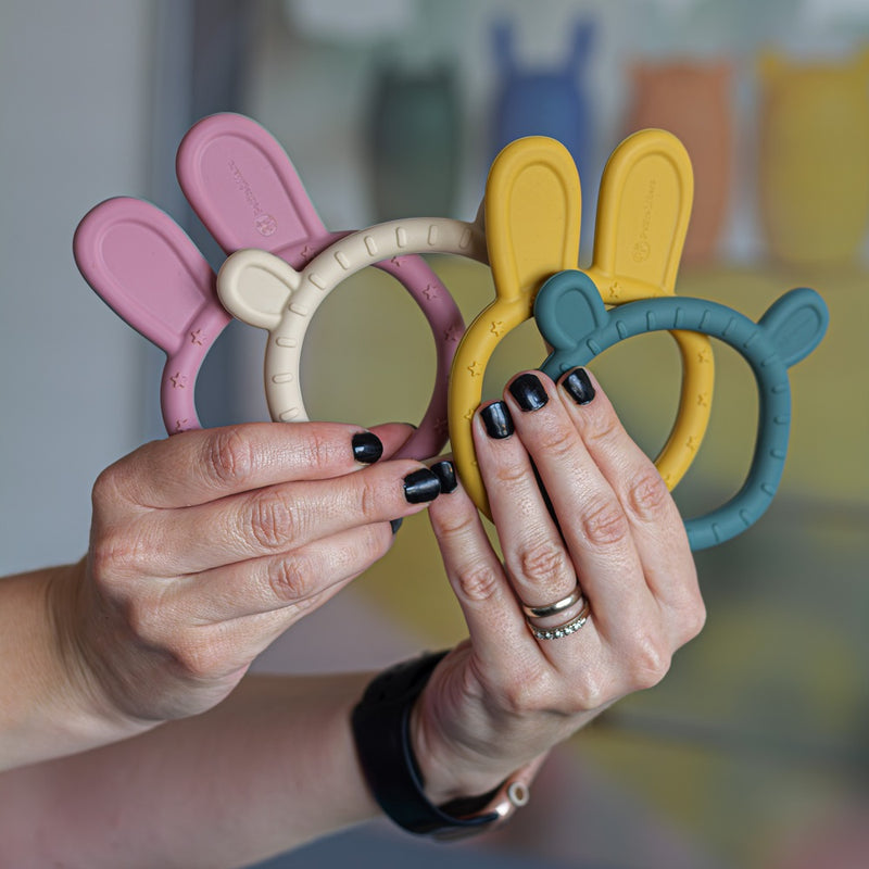 PETITE&MARS Silicone teether Bunny 0m+