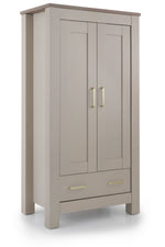 DAMAGED BabyStyle Charnwood Bordeaux Wardrobe - Oatmeal (COLLECTION OR LOCAL DELIVERY)