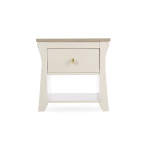 CuddleCo Clara Bedside Table - Cashmere & Ash