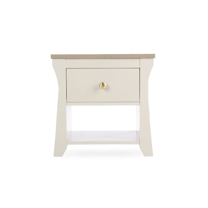 CuddleCo Clara Bedside Table - Cashmere & Ash