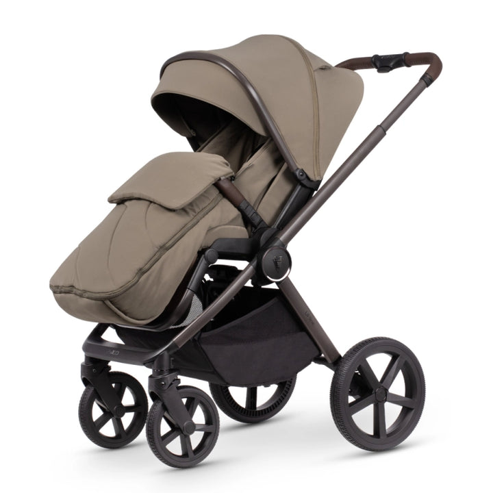Venicci Upline Special Edition 4in1 Travel System Inc Engo Car Seat + Isofix Base - Powder
