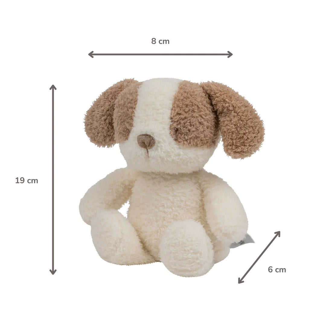 Nattou Mini Cuddly Dog Nightlight - Teddy Vanilla