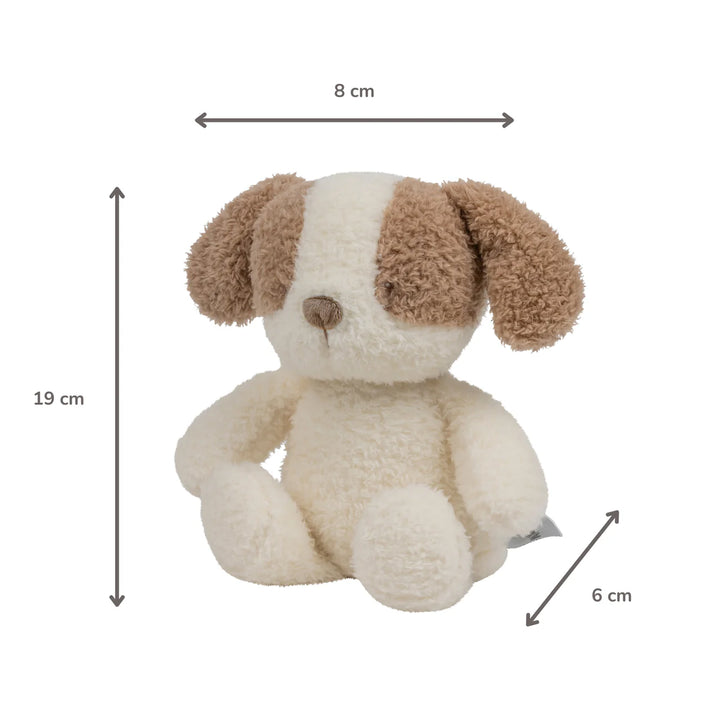 Nattou Mini Cuddly Dog Nightlight - Teddy Vanilla