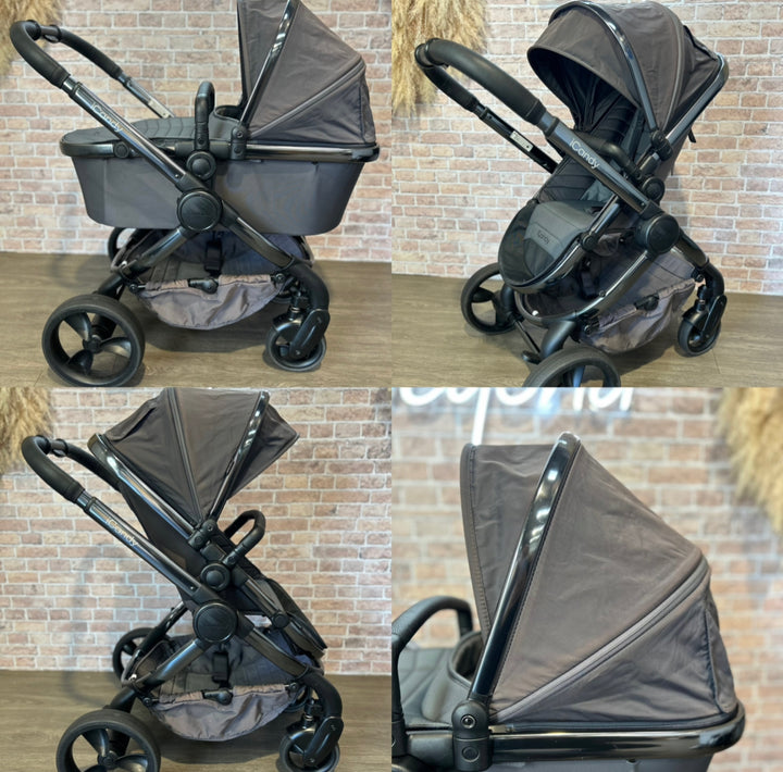 PRE LOVED iCandy Peach Pram & Pushchair - Phantom Twilight