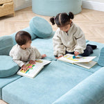 Tutti Bambini Playrama Montessori Kids Play Sofa - Ocean Stone