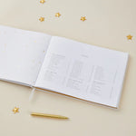 Blush & Gold Baby Memory Book - Ivory