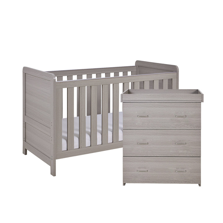 Babymore Caro 2 Piece Room Set – Greywash