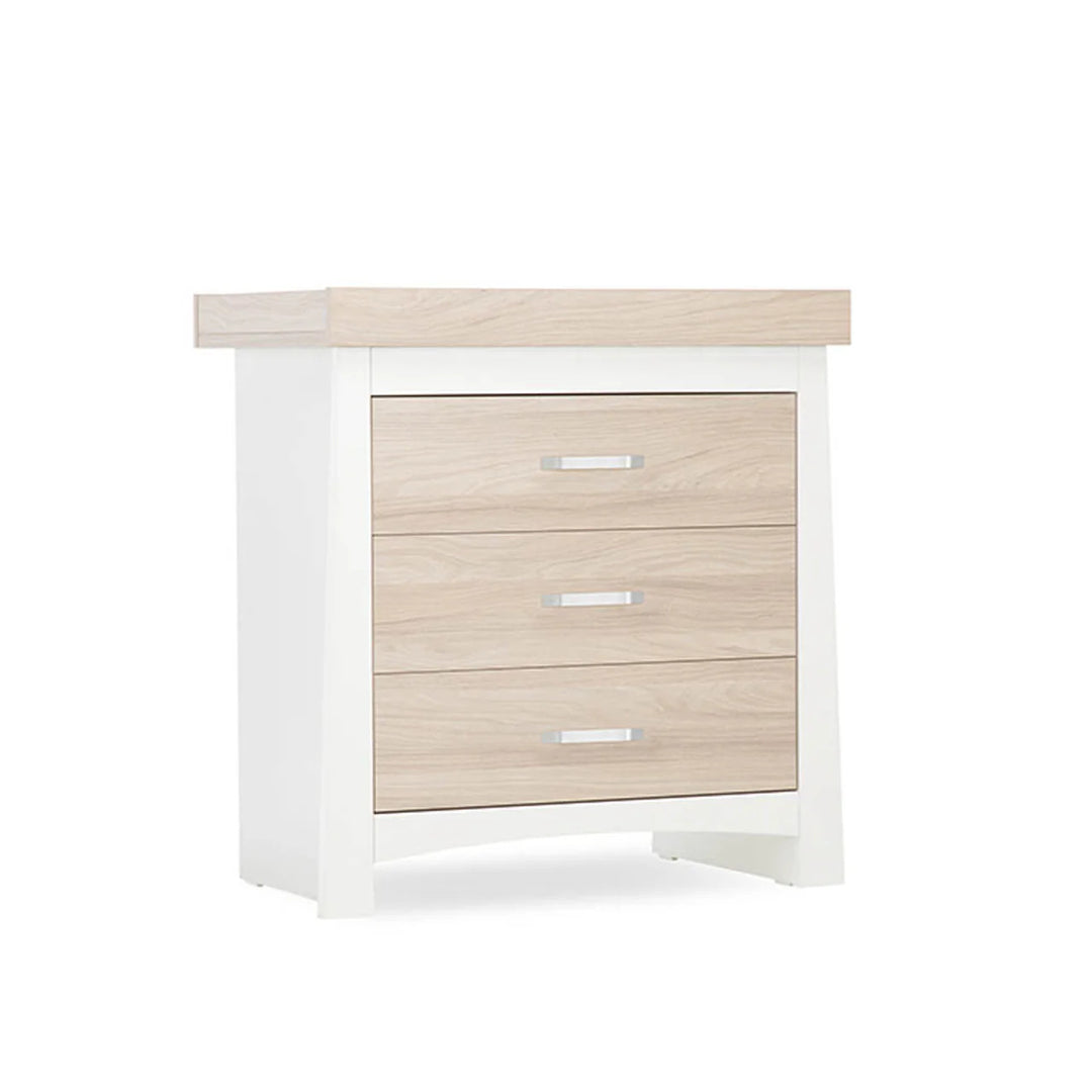 CuddleCo Harper Cot Bed + Ada Dresser & Wardrobe (COLLECTION OR LOCAL DELIVERY)