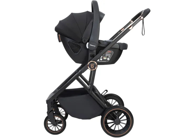 Babymore Chia Travel System Coco with Base - Midnight Blue