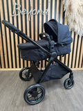 EX DISPLAY Maxi-Cosi Zelia Luxe 2-in-1 Pushchair - Twillic Black