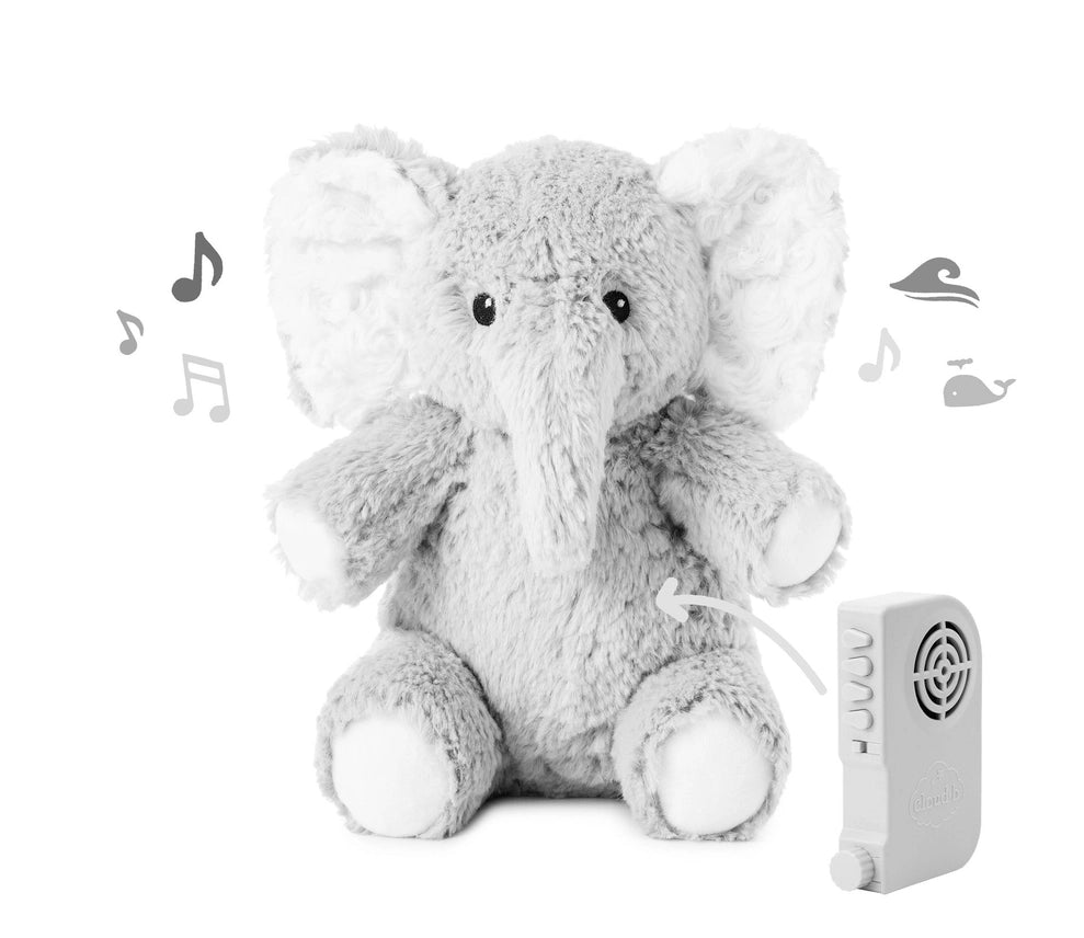 Cloud B On the Go Sound Soother/Sleep Aid - Elliot Elephant