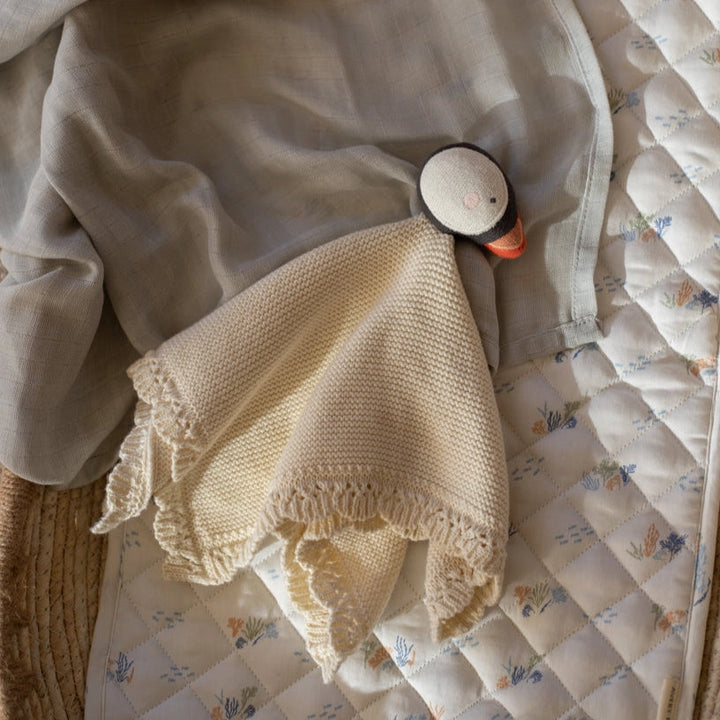 Avery Row Cuddle Cloth - Puffin