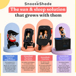 SnoozeShade Plus Extra Pushchair Sunshade