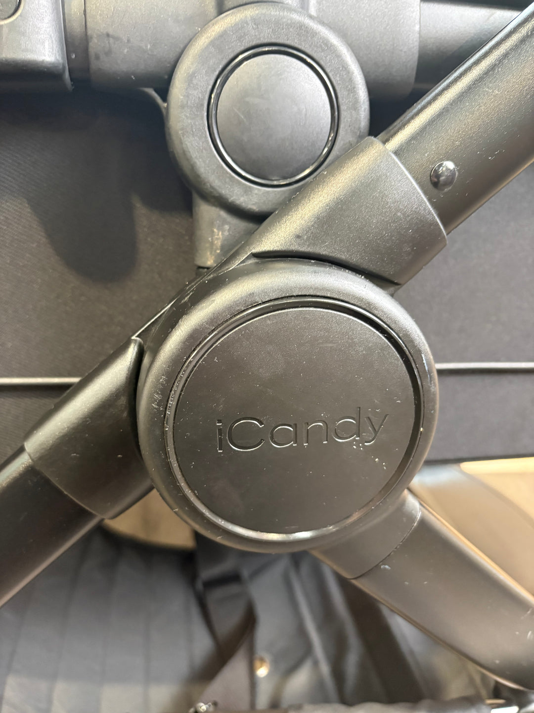 EX DISPLAY iCandy Peach 7 Travel System - Jet Black