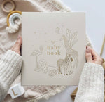 Blush & Gold My Baby Book - Baby Memory Book - Safari