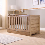 Tutti Bambini Modena Cot Bed Bundle - Oak