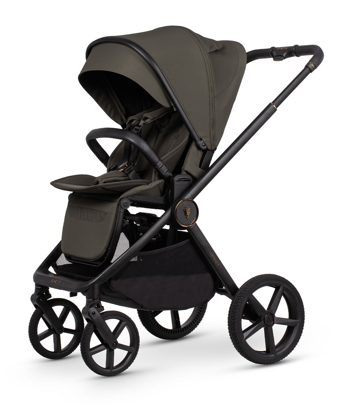 Venicci Upline3 11 Piece Pram Bundle - Truffle