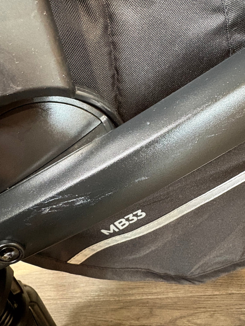 PRE LOVED My Babiie MB33 Twin Pushchair - Black Leopard