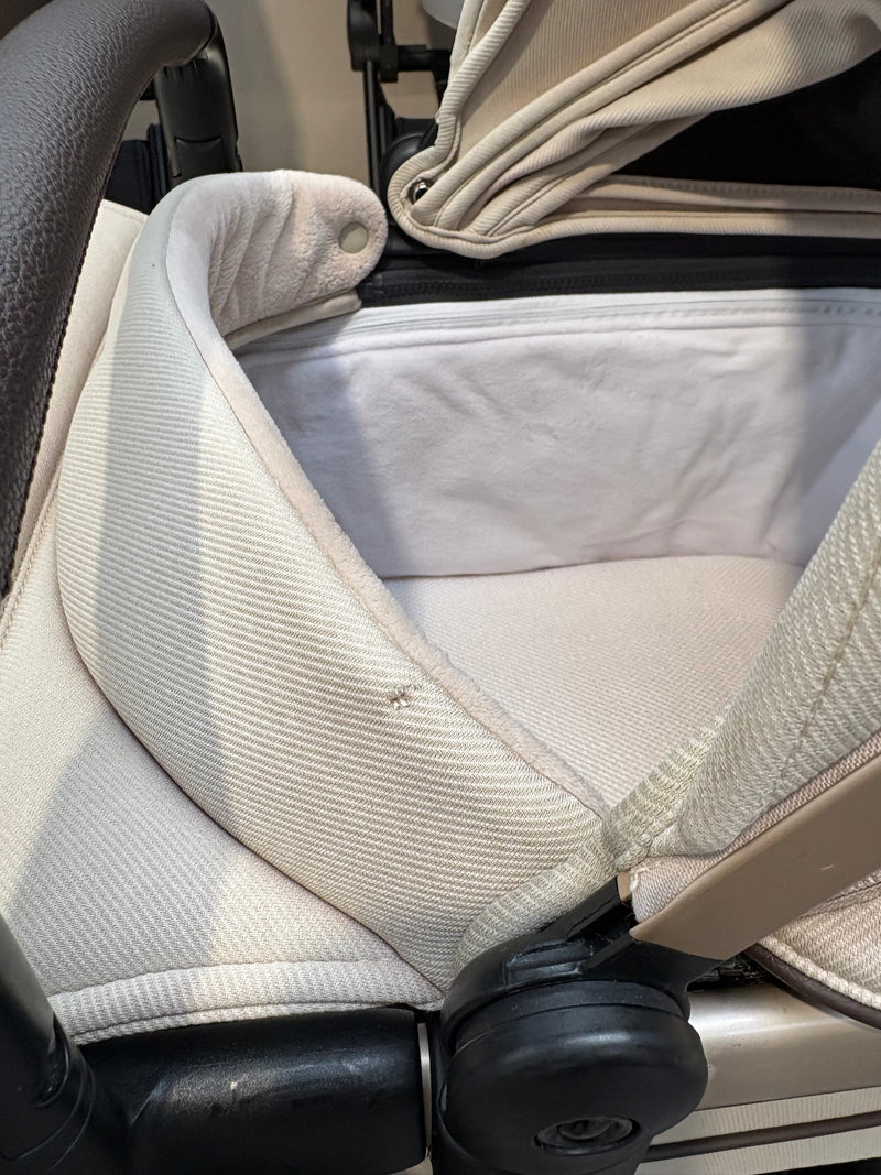 PRE LOVED iCandy Peach 7 Pram, Pushchair + Accessories - Biscotti